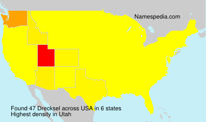 Surname Drecksel in USA Surname Drecksel in USA