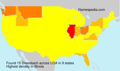 Surname Dreesbach in USA Surname Dreesbach in USA
