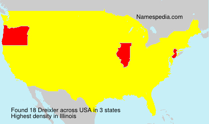 Surname Dreixler in USA Surname Dreixler in USA