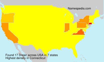 Surname Drejer in USA