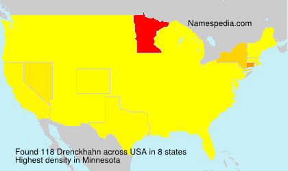 Surname Drenckhahn in USA Surname Drenckhahn in USA