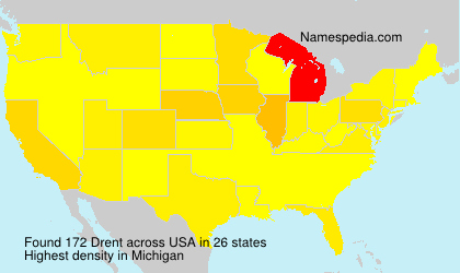 Surname Drent in USA Surname Drent in USA