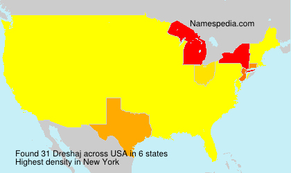 Surname Dreshaj in USA Surname Dreshaj in USA