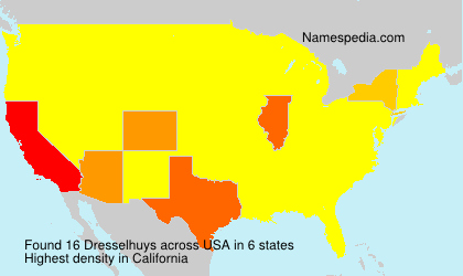 Surname Dresselhuys in USA Surname Dresselhuys in USA