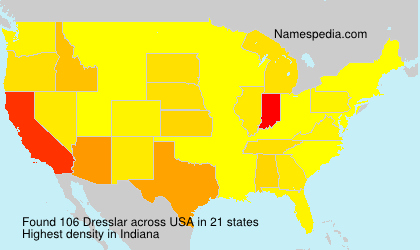 Surname Dresslar in USA Surname Dresslar in USA
