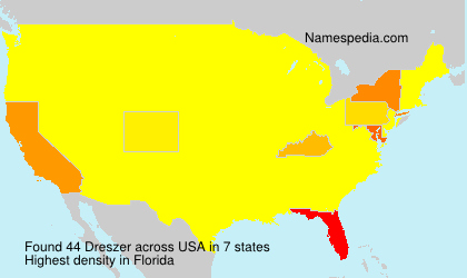 Surname Dreszer in USA Surname Dreszer in USA