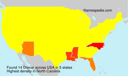 Surname Drevar in USA Surname Drevar in USA