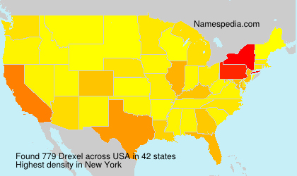 Surname Drexel in USA Surname Drexel in USA