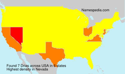 Surname Drias in USA Surname Drias in USA
