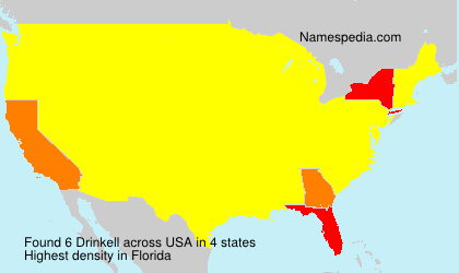 Surname Drinkell in USA Surname Drinkell in USA