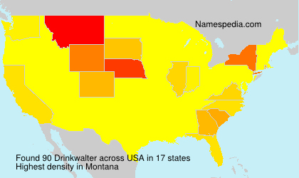 Surname Drinkwalter in USA Surname Drinkwalter in USA