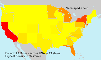 Surname Dritsas in USA Surname Dritsas in USA