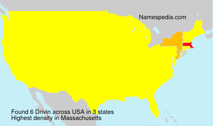 Surname Drivin in USA Surname Drivin in USA