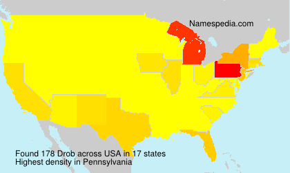 Surname Drob in USA Surname Drob in USA