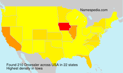 Surname Droessler in USA Surname Droessler in USA