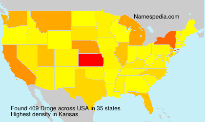 Surname Droge in USA Surname Droge in USA