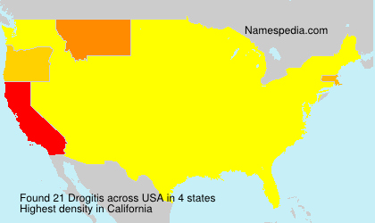 Surname Drogitis in USA Surname Drogitis in USA