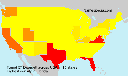 Surname Droguett in USA Surname Droguett in USA