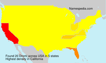 Surname Dromi in USA Surname Dromi in USA
