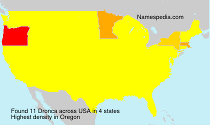 Surname Dronca in USA Surname Dronca in USA