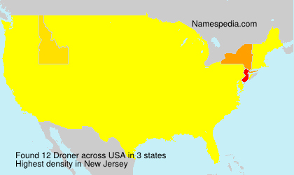 Surname Droner in USA Surname Droner in USA
