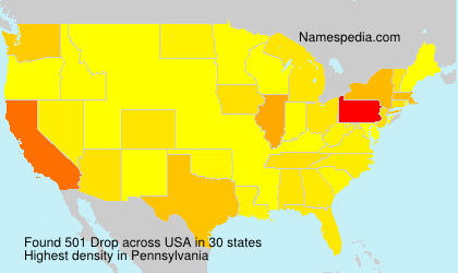 Surname Drop in USA Surname Drop in USA