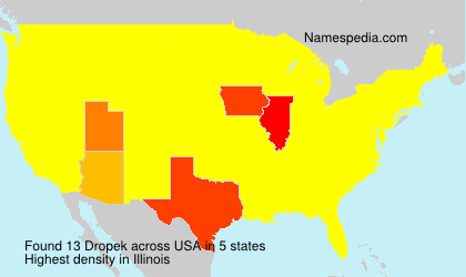 Surname Dropek in USA Surname Dropek in USA