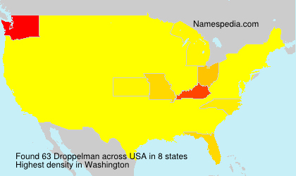 Surname Droppelman in USA Surname Droppelman in USA