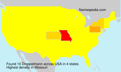 Surname Droppelmann in USA Surname Droppelmann in USA