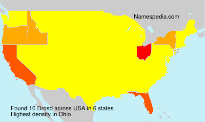 Surname Drosd in USA Surname Drosd in USA