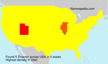 Surname Drosner in USA Surname Drosner in USA