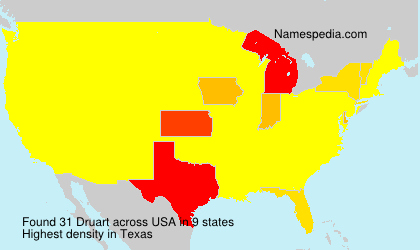 Surname Druart in USA Surname Druart in USA