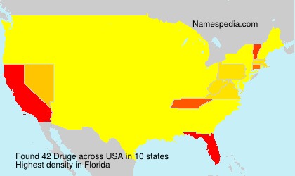 Surname Druge in USA Surname Druge in USA