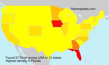 Surname Druhl in USA Surname Druhl in USA