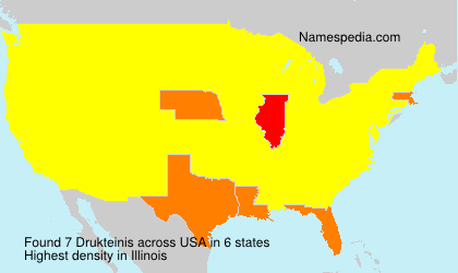 Surname Drukteinis in USA Surname Drukteinis in USA