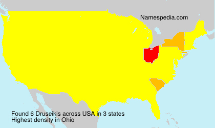 Surname Druseikis in USA Surname Druseikis in USA