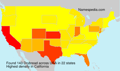 Surname Drybread in USA Surname Drybread in USA