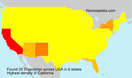 Surname Drypolcher in USA Surname Drypolcher in USA