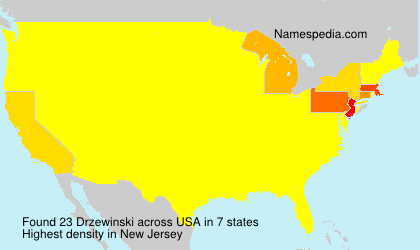 Surname Drzewinski in USA Surname Drzewinski in USA
