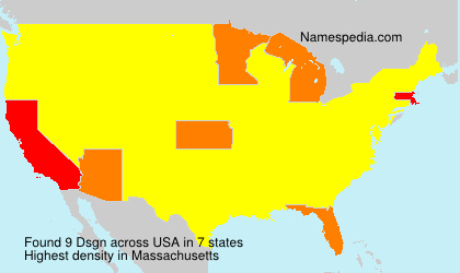 Surname Dsgn in USA Surname Dsgn in USA