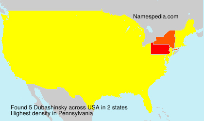 Surname Dubashinsky in USA Surname Dubashinsky in USA