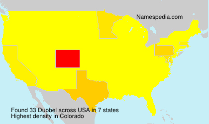 Surname Dubbel in USA Surname Dubbel in USA