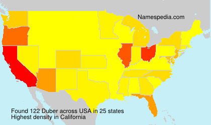 Surname Duber in USA Surname Duber in USA