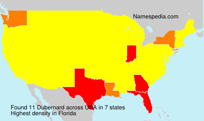 Surname Dubernard in USA Surname Dubernard in USA