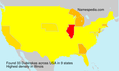 Surname Dubinskas in USA Surname Dubinskas in USA