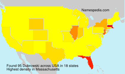 Surname Dubrowski in USA Surname Dubrowski in USA