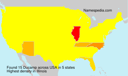 Surname Ducamp in USA Surname Ducamp in USA