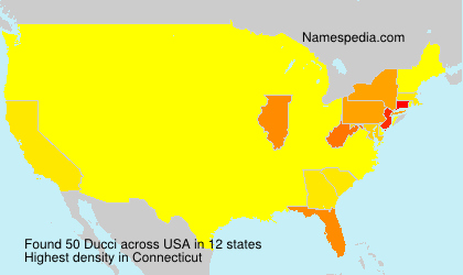 Surname Ducci in USA Surname Ducci in USA