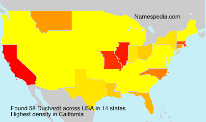 Surname Duchardt in USA Surname Duchardt in USA