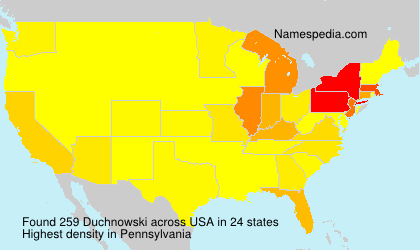 Surname Duchnowski in USA Surname Duchnowski in USA